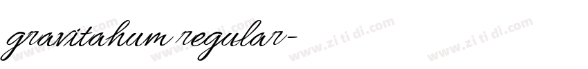 gravitahum regular字体转换 gravitahum regular字体转换